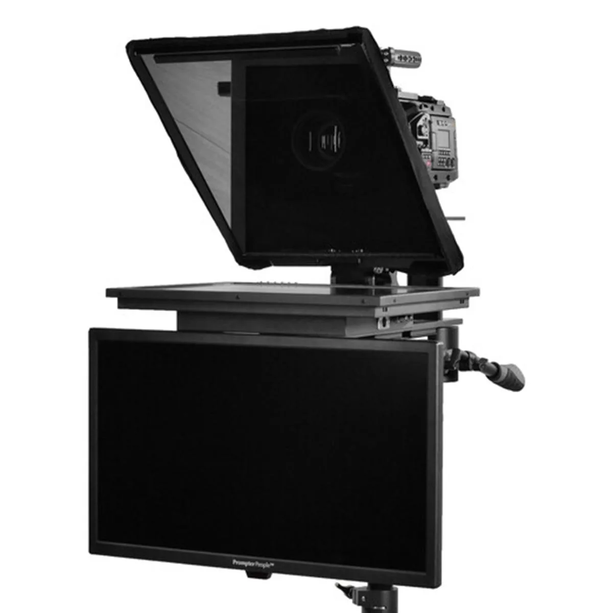Prompter People Prompter People Q-Gear QPRO Teleprompter 19" Monitor 24" Talent Monitor — product photo