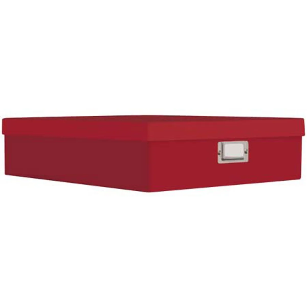 Pioneer Photo Albums Pioneer OB12S Bright Red Scrapbooking Box 13.25x14.75x4 educational supply — product photo