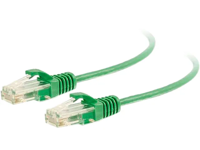 Cables To Go Cables To Go 01161 Cat6 network ethernet cable 3 ft green — product photo