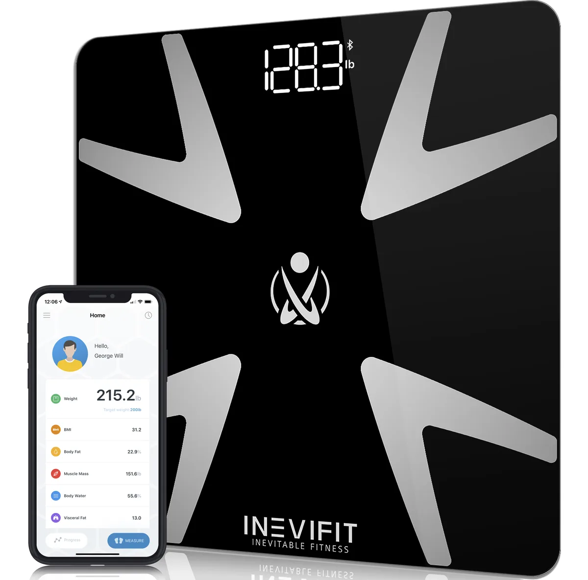 INEVIFIT LLC INEVIFIT LLC I-BF001 Smart Body Fat Scale — product photo
