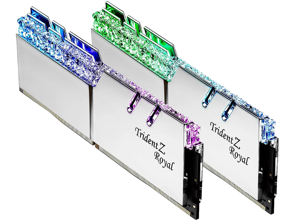 G.SKILL G.SKILL Trident Z Royal 16GB (2 x 8GB) DDR4 3000 CL16 desktop RAM F4-3000C16D-16GTRS — product photo