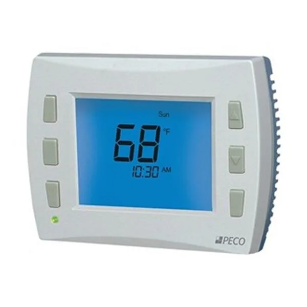 Peco Peco T8532-001 Low Voltage Thermostat 3H/2C 24VAC — product photo