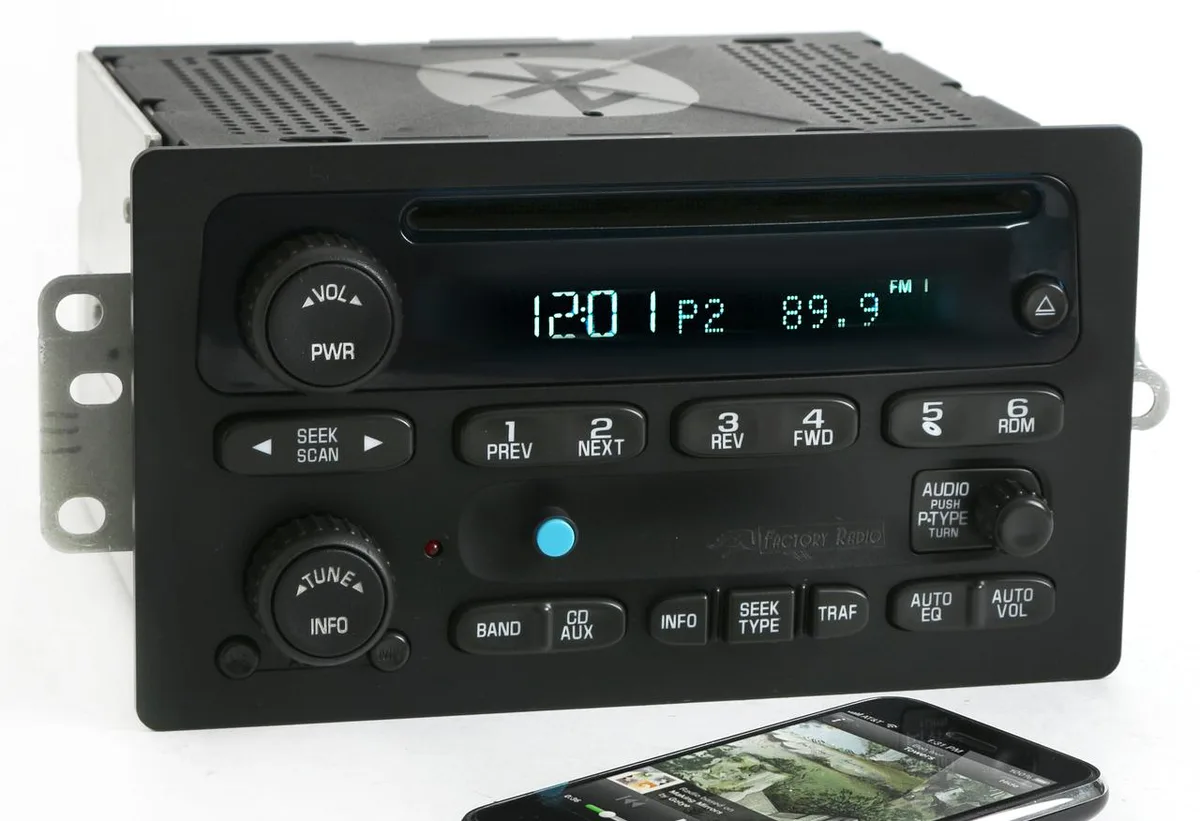 1 Factory Radio 1 Factory Radio 15138488 AM FM CD Bluetooth Receiver — product photo