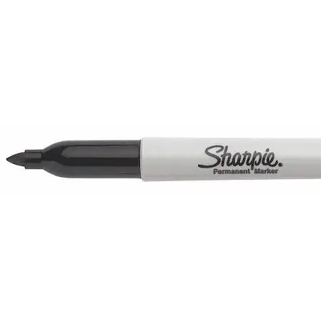 Sharpie Sharpie 1927432 Fine Tip Permanent Marker Black 12 Pack — product photo