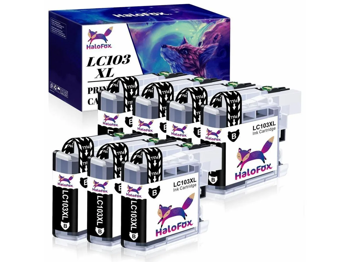 V4ink V4ink LC103XL Black Ink Cartridge 7 Pack 600 Pages — product photo
