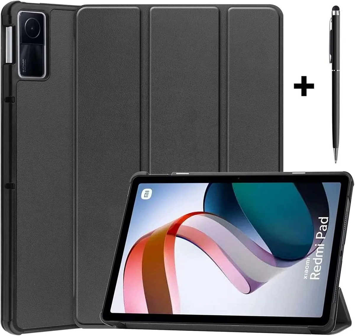 Werleo Werleo Case for Xiaomi Redmi Pad 10.61 inch 2022 with Universal Stylus Pen — product photo