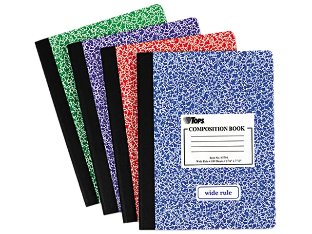 TOPS TOPS 63794 Wide Ruled Composition Book 100 Sheets — product photo
