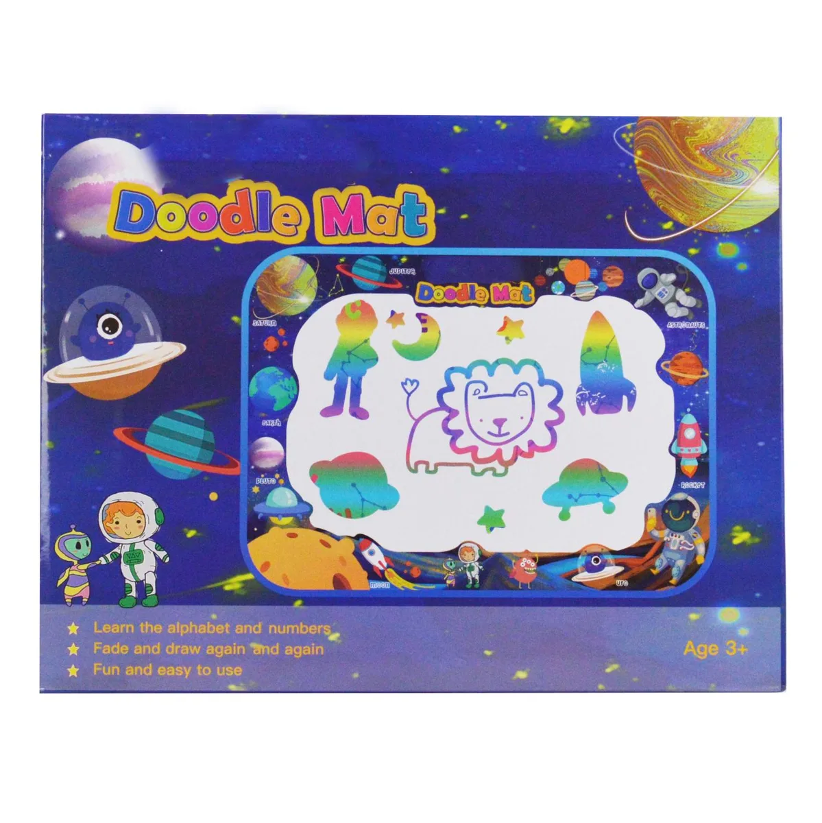 Altatac Altatac Water Doodle Mat 47 x 35'' Extra Large Educational — product photo