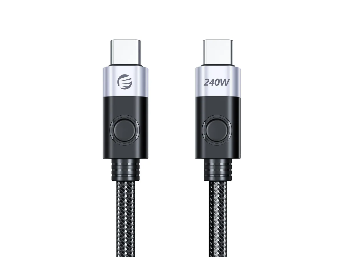 Orico Orico USB C to USB C Cable 20Gbps 240W PD3.1 0.5m Black — product photo