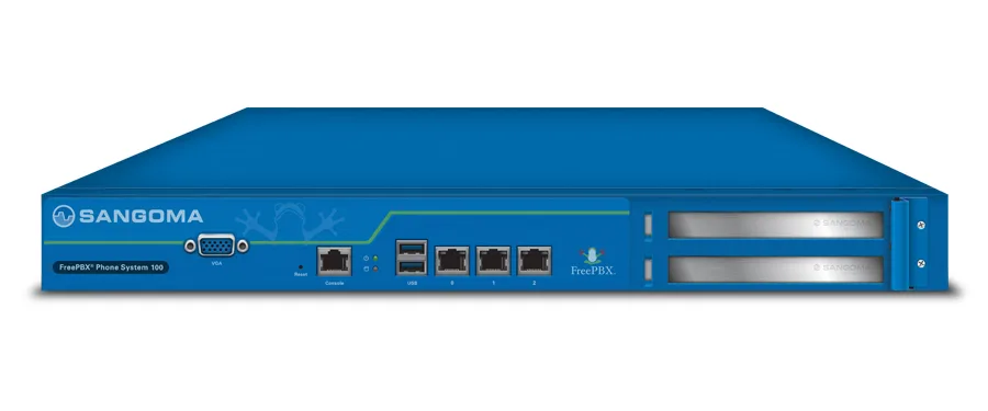 Sangoma Technologies Corporation Sangoma Technologies Corporation FPBX-PHS-0100 VoIP 100 users 30 calls 250GB SSD — product photo