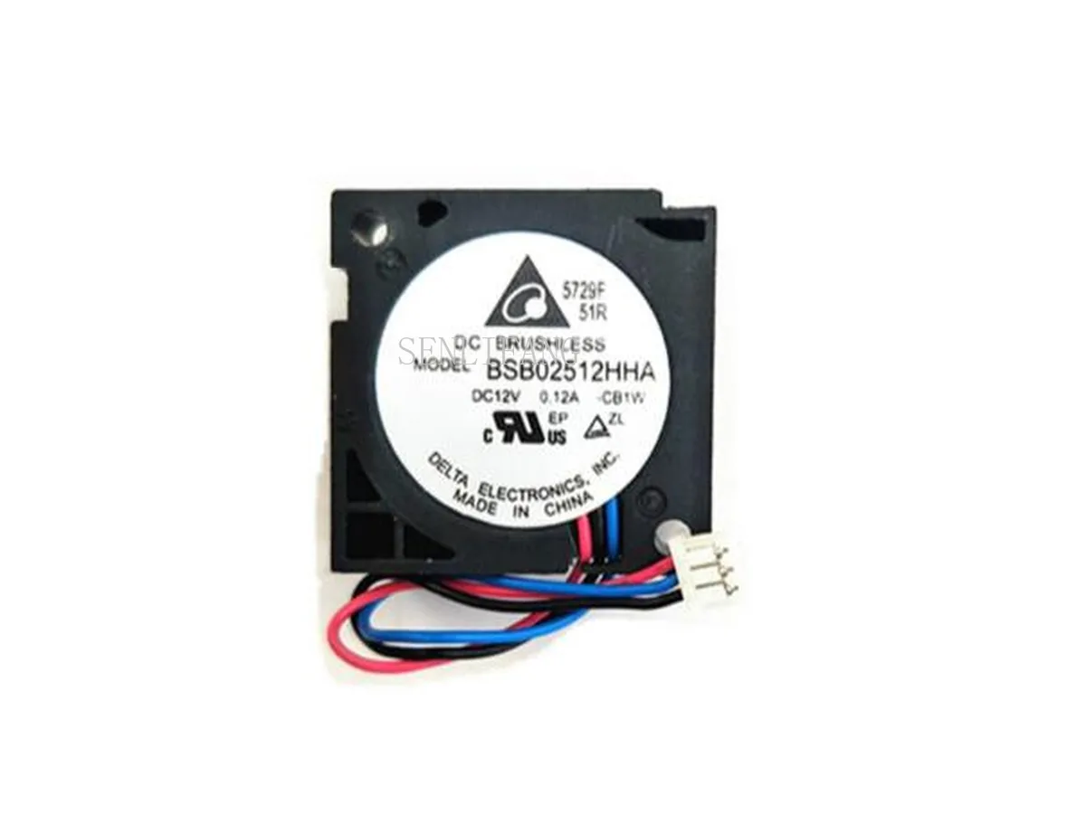 Fans Fans DELTA 2510 12V 0.12A BSB02512HHA three-line micro blower fan — product photo