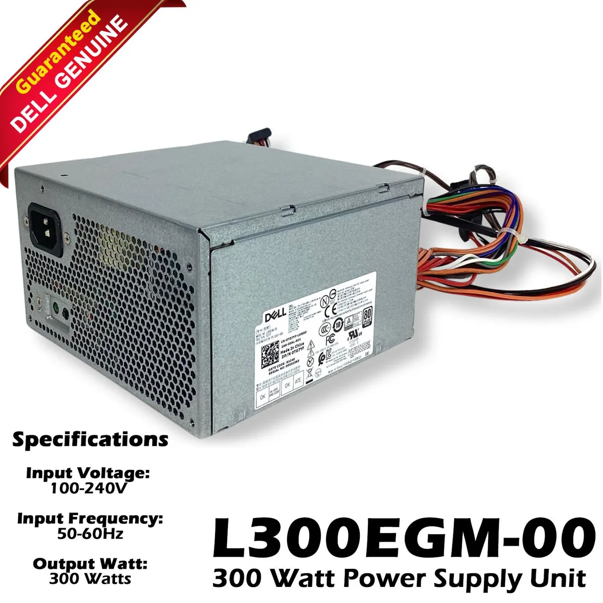 DELL DELL L300EGM-00 300W 24-Pin UPS for Precision 3630 Tower — product photo
