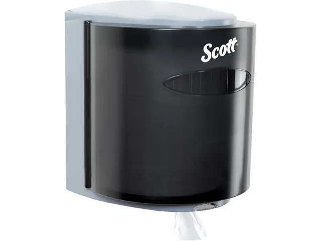 Scott Scott 9989 Roll-Control Center-Pull Towel Dispenser Smoke 11.9" x 10.3" x 9.3 — product photo