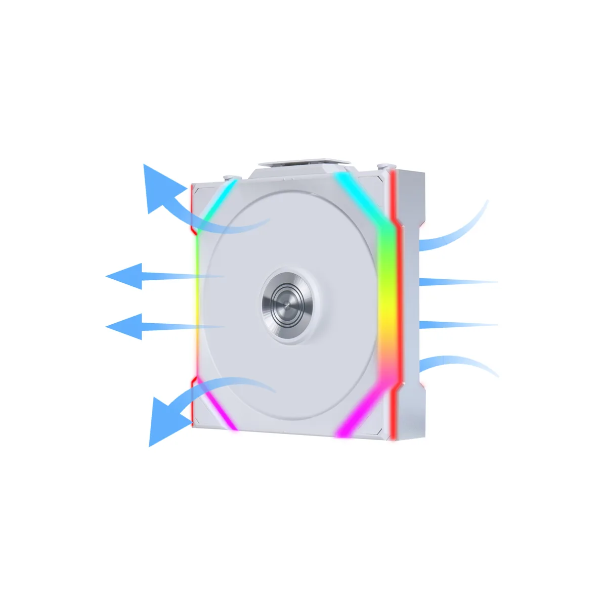 Lian Li Lian Li UNI Fan SL Wireless 120mm ARGB Case Fan White 12RSL1W1W — product photo