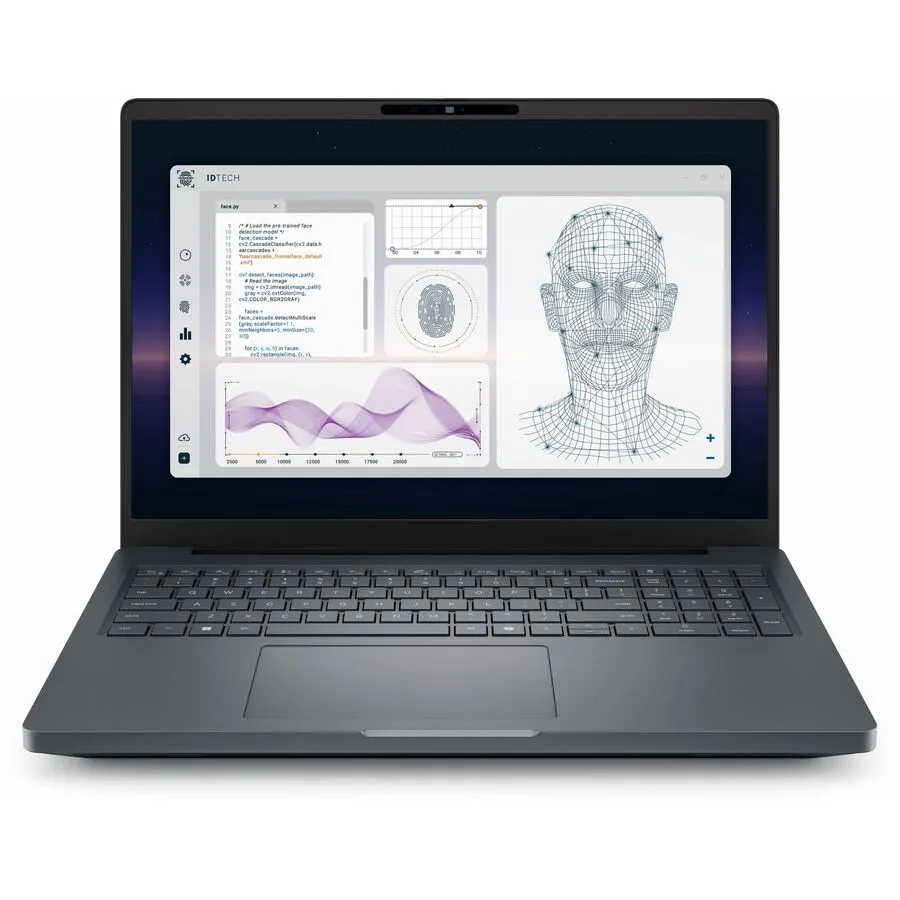 DELL DELL 5W98R Pro Max MB16250 laptop Intel Core Ultra 9 285HX 64GB DDR5 1TB SSD NVIDIA RTX PRO 3000 12GB GDDR7 — product photo