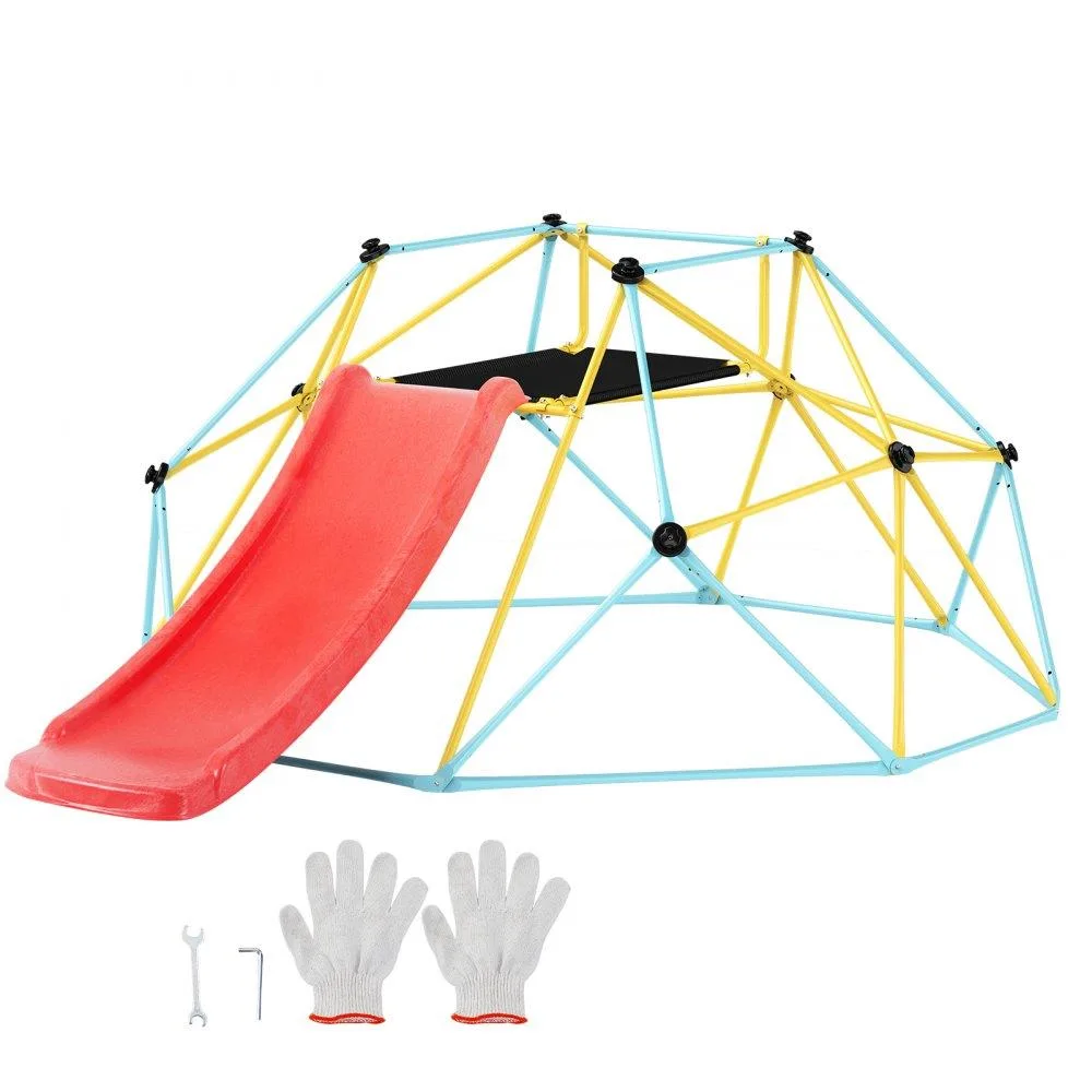 VEVOR VEVOR 8FT Climbing Dome with Slide, 600 lbs, 72 x 96 x 36 in — product photo