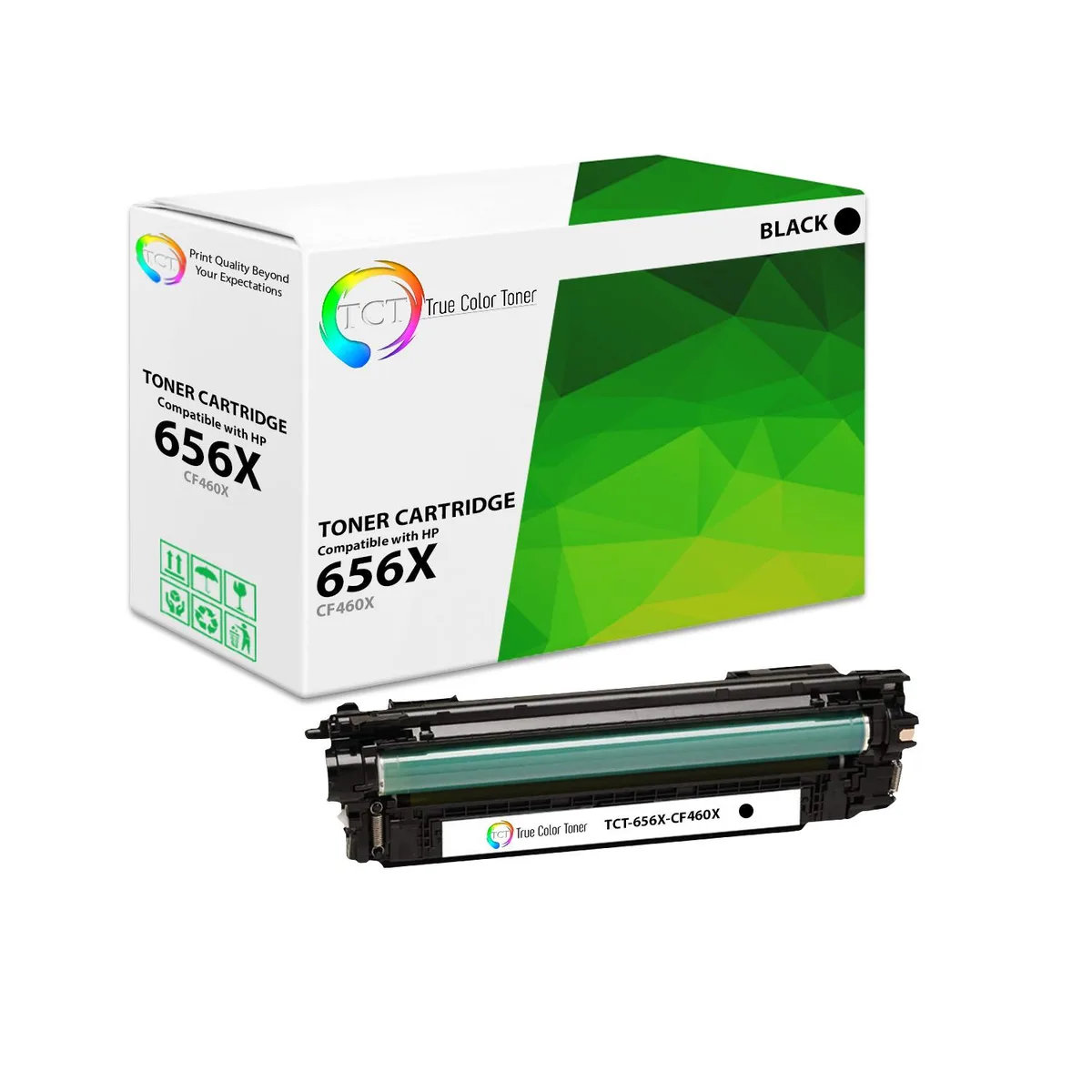True Color Toner True Color Toner TCT-656X-CF460X Black High Yield Toner Cartridge 27000 Pages — product photo