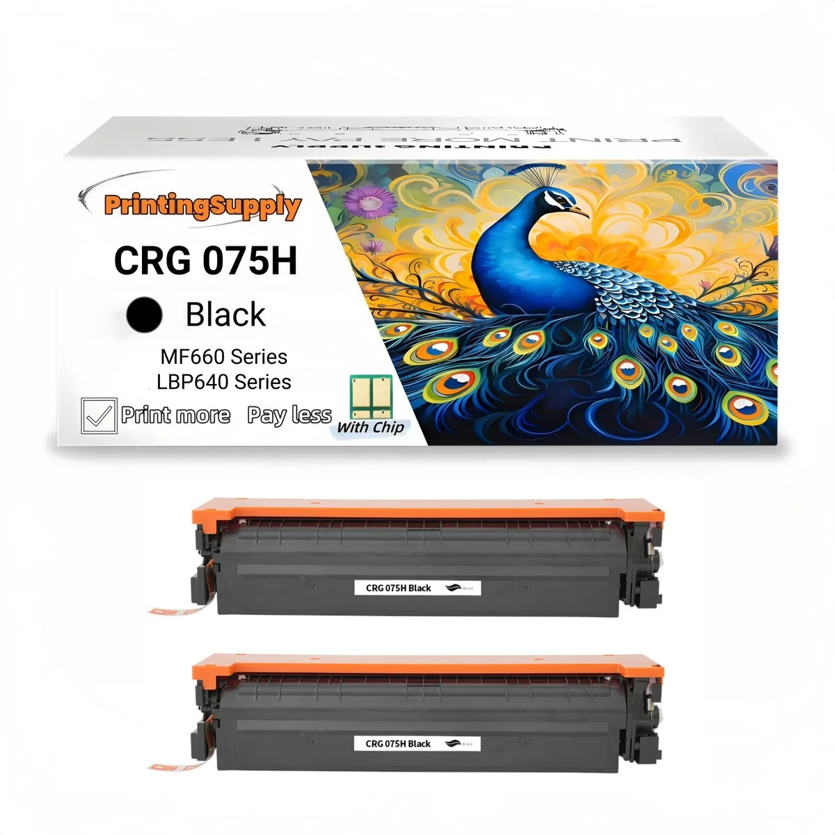 Aster Graphics Inc Aster Graphics Inc 075H Black Toner Cartridge 2 Pack 3500 Pages — product photo