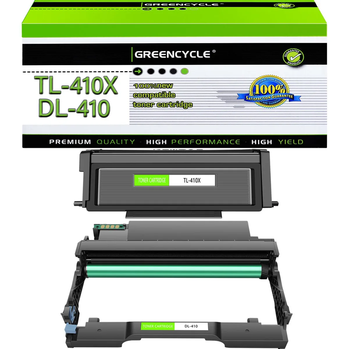 GREENCYCLE GREENCYCLE TL-410X Toner &amp; DL-410 Drum Combo — product photo