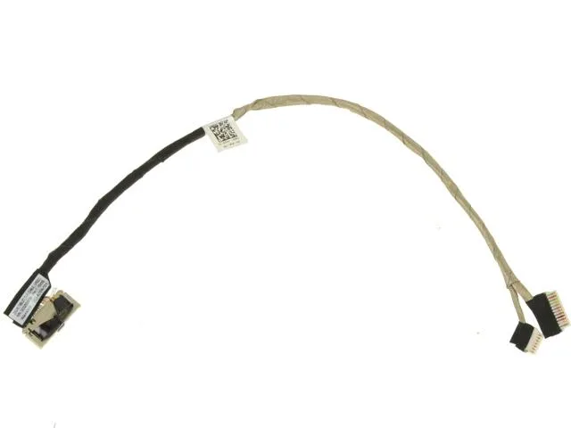 Flat grey ribbon cable with connectors at both ends for Dell Latitude 7350 web cameras