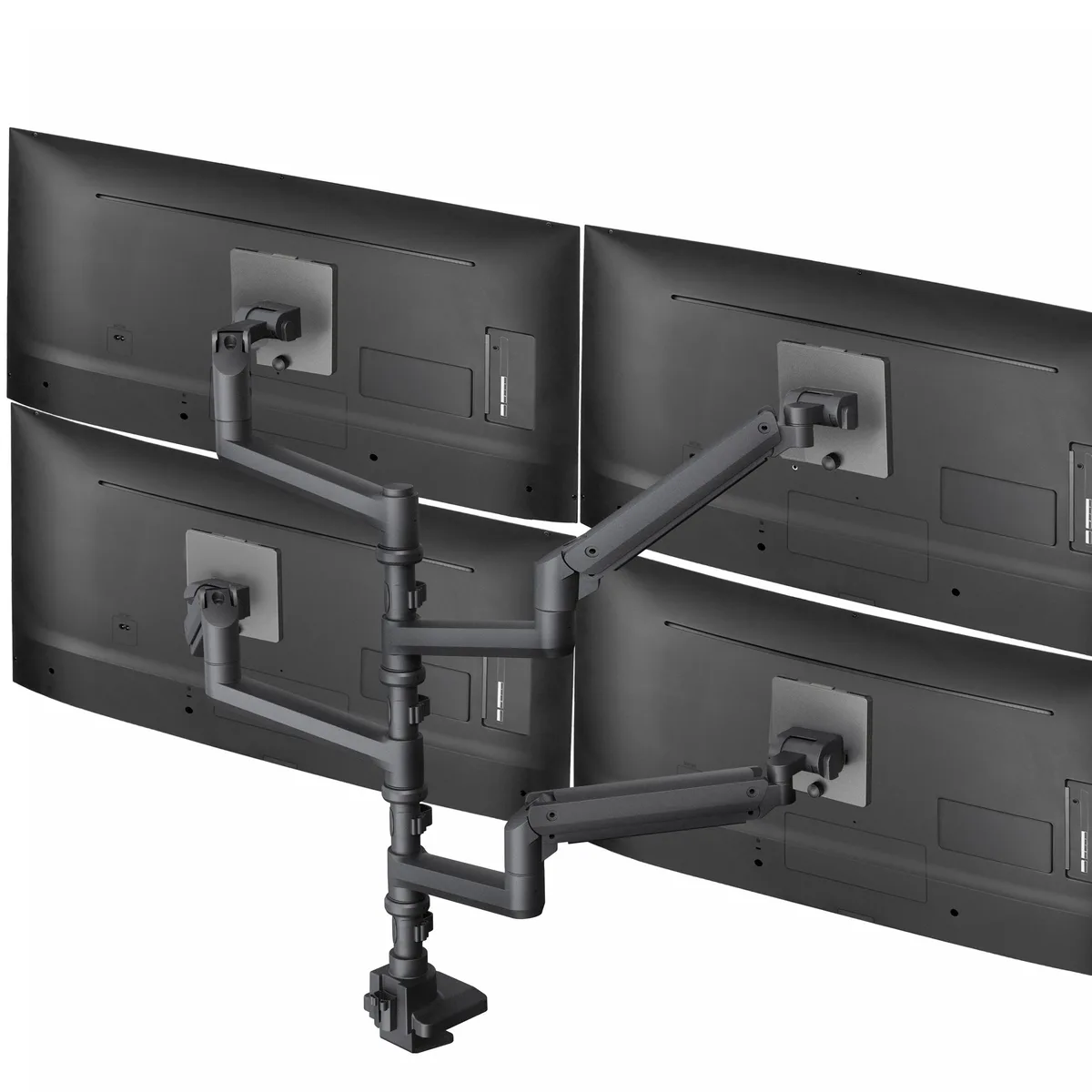 VIVO VIVO Pneumatic Quad Ultrawide Desk Mount 49" 38" 44 lbs — product photo