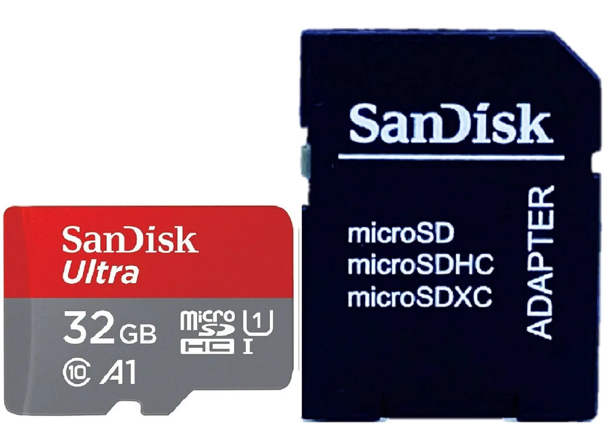SanDisk SanDisk Ultra 32GB microSDHC 120MB/s A1 with Adapter — product photo