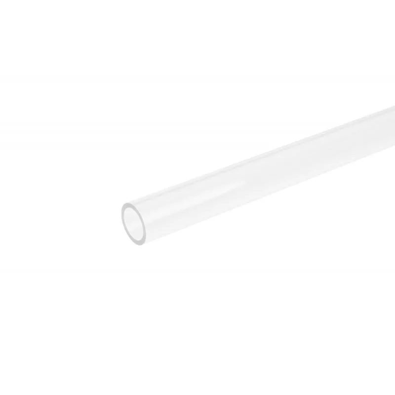 Four clear acrylic hard tubes 13mm outer diameter 60cm length