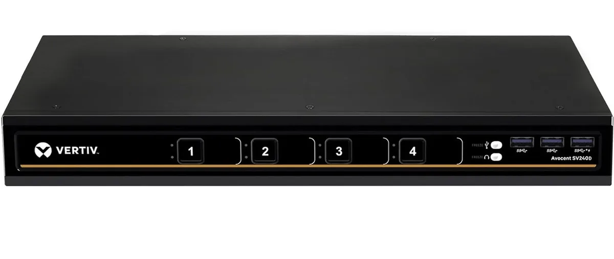 Vertiv Vertiv SV240DPH-400 4-port HDMI KVM switch 3840 x 2160 — product photo