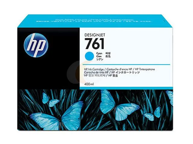 HP HP CM994A 761 Cyan Ink Cartridge 400ml — product photo