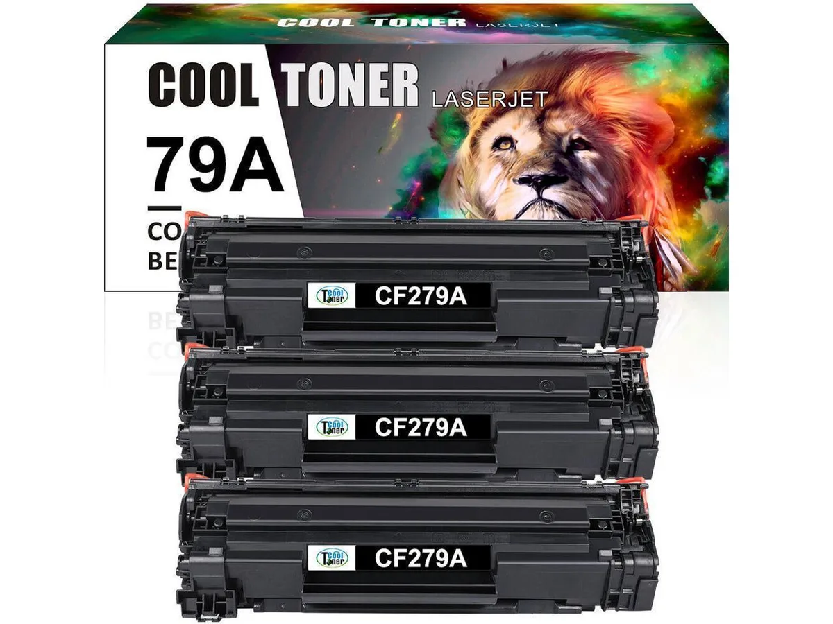 V4ink V4ink CF279A 79A Black Toner Cartridge 3 Pack — product photo