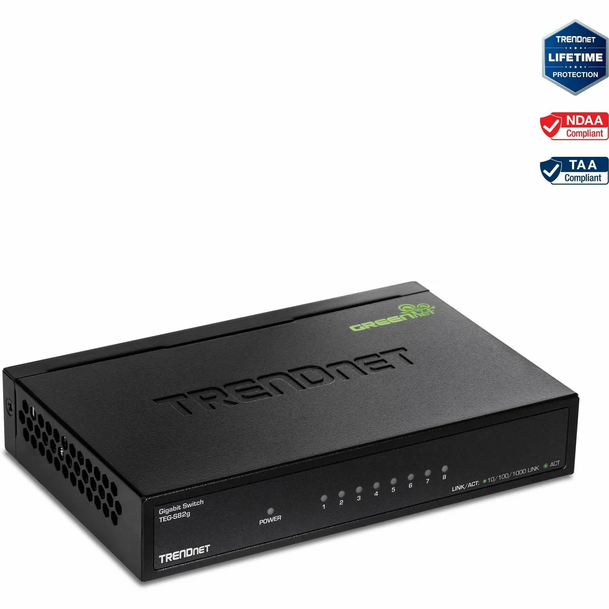 TRENDnet TRENDnet TEG-S82g 8-Port Gigabit network switch — product photo