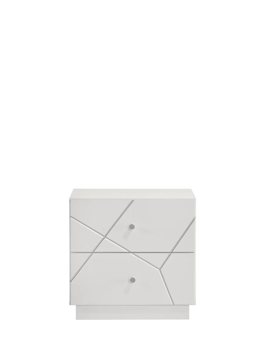 tuphen tuphen Manhattan Nightstand White Lacquer G150108684 — product photo