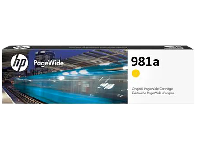 HP HP J3M70A 981A Yellow Ink Cartridge 6000 Pages — product photo