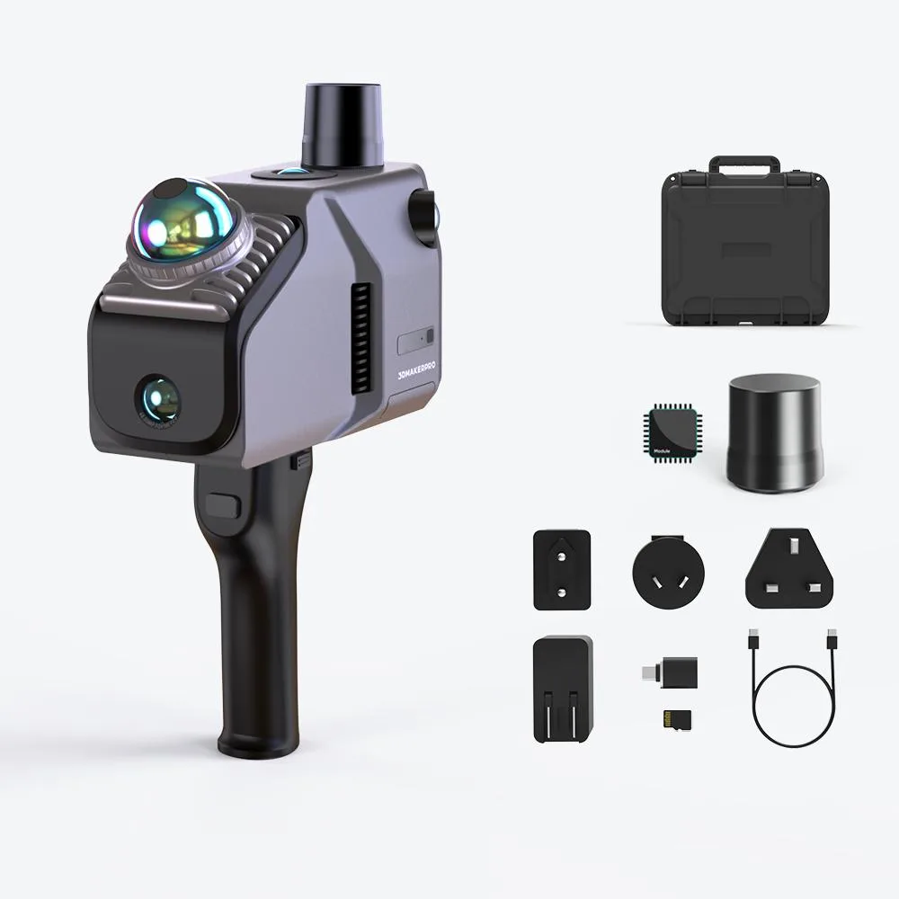 3DMakerPro 3DMakerPro Eagle Max LiDAR 3D scanner 4 cameras 140m range — product photo