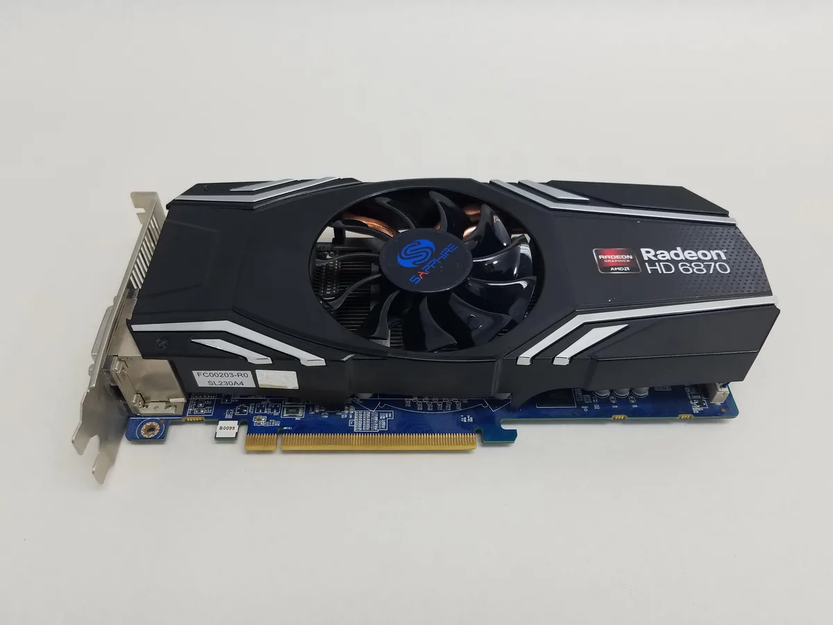 Sapphire Tech Sapphire Tech Radeon HD 6870 1GB GDDR5 graphics card — product photo