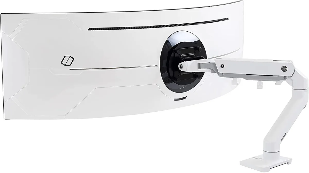 Ergotron Ergotron HX Single Ultrawide Monitor Arm HD Pivot White 49in 28-42lbs — product photo