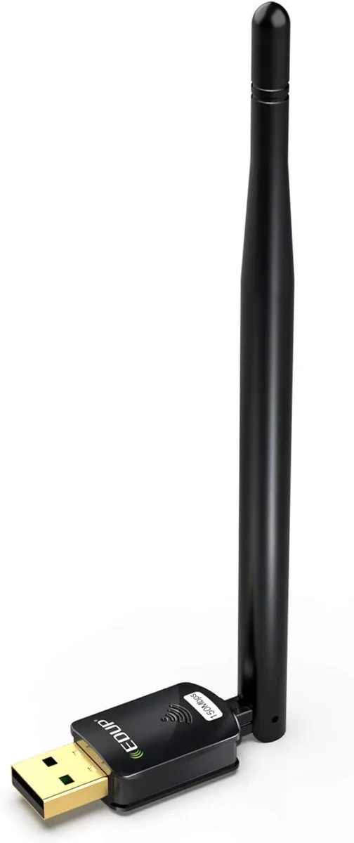 GCROWN GCROWN USB Wi-Fi Adapter 150Mbps 2.4GHz 6dBi Antenna AP Mode — product photo