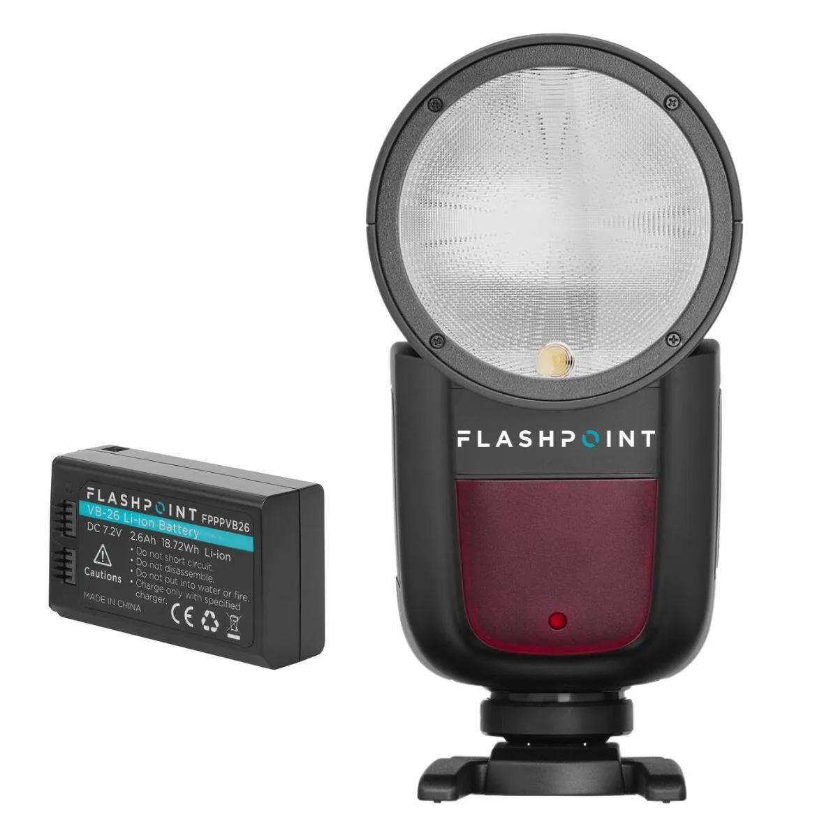 Flashpoint Brand Flashpoint Zoom Li-on X R2 TTL Round Flash Speedlight for Panasonic &amp; Olympus — product photo
