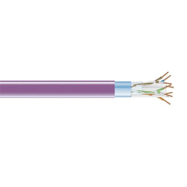 Black Box Corporation Black Box EVNSL0609A-1000 1000 ft Cat6 Violet network ethernet cable — product photo