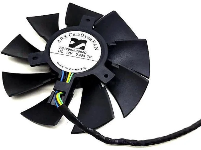 LORDWORLD LORDWORLD FS1290-AP084C 12V 4-wire 85mm 39mm video card fan — product photo