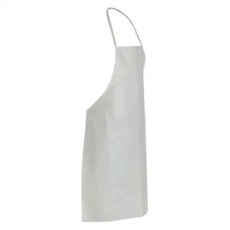 DuPont DuPont TY273B Disposable Bib Apron Tyvek 400 Bound 5.9 mil 35 in personal protective equipment — product photo