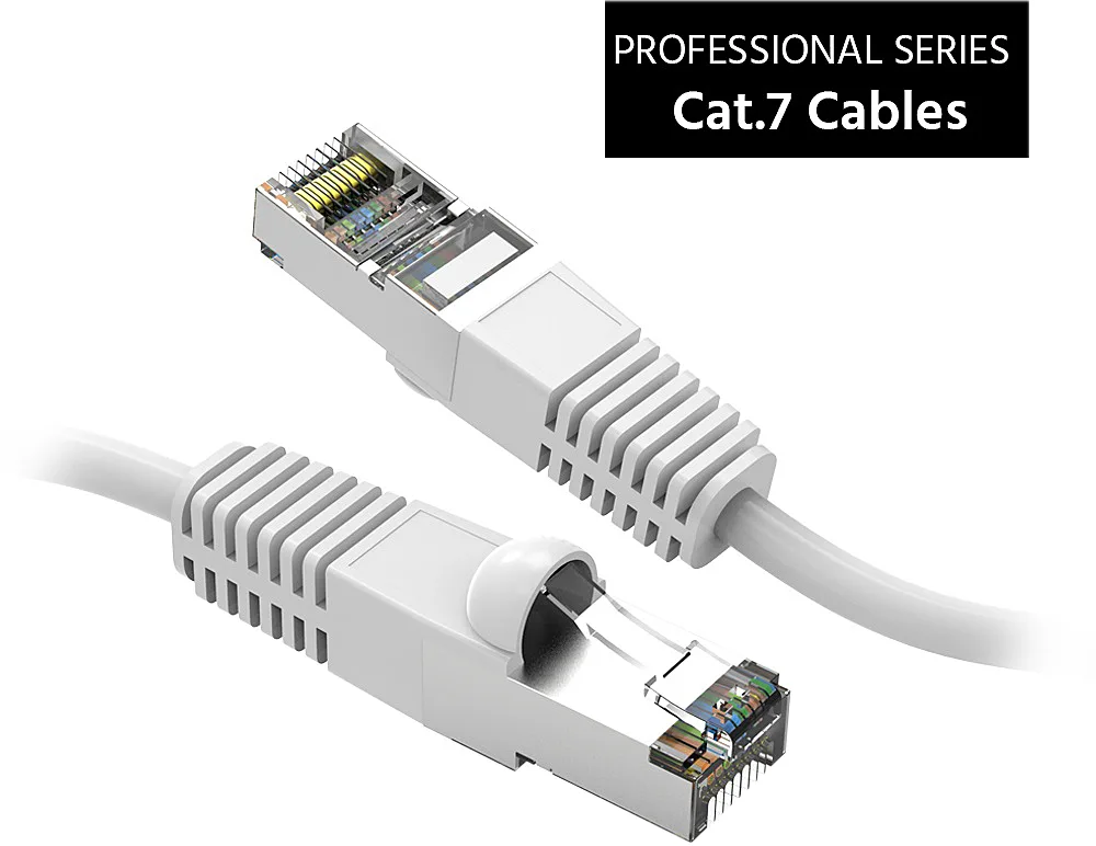 Nippon Labs Nippon Labs 60CAT7-20WT Cat7 network ethernet cable 20 ft White — product photo