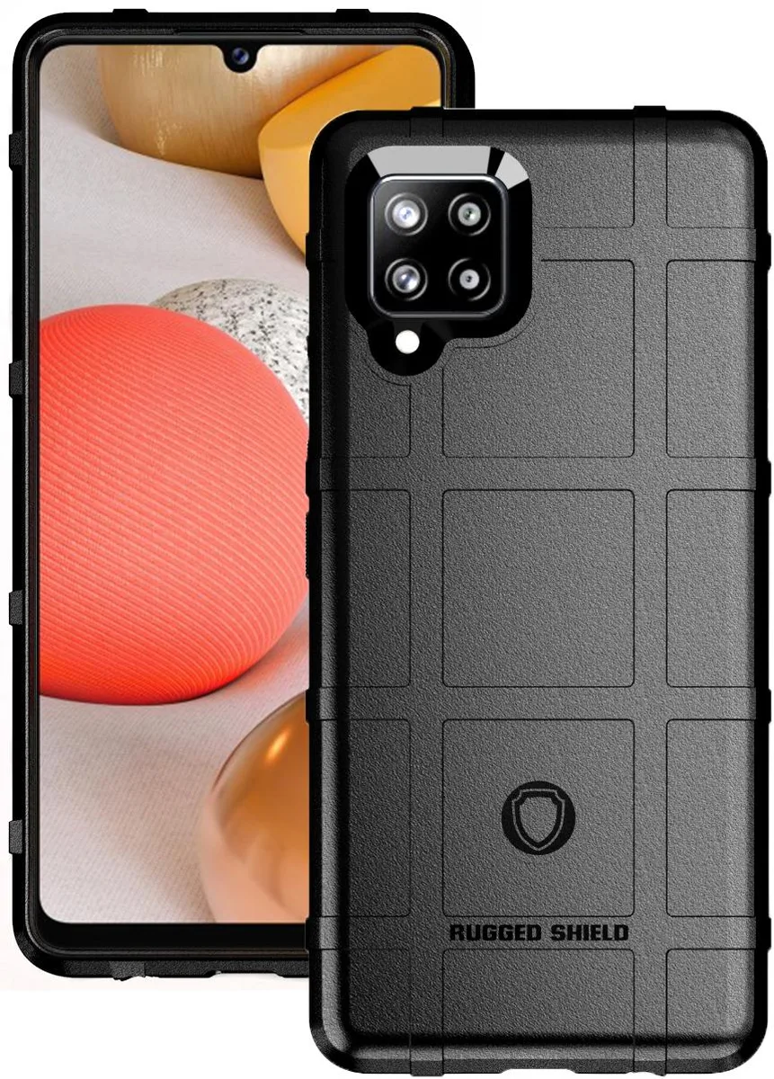 Nakedcellphone Nakedcellphone Special Ops Rugged Shield Case for Samsung Galaxy A42 5G Black A42-RS-BLACK — product photo