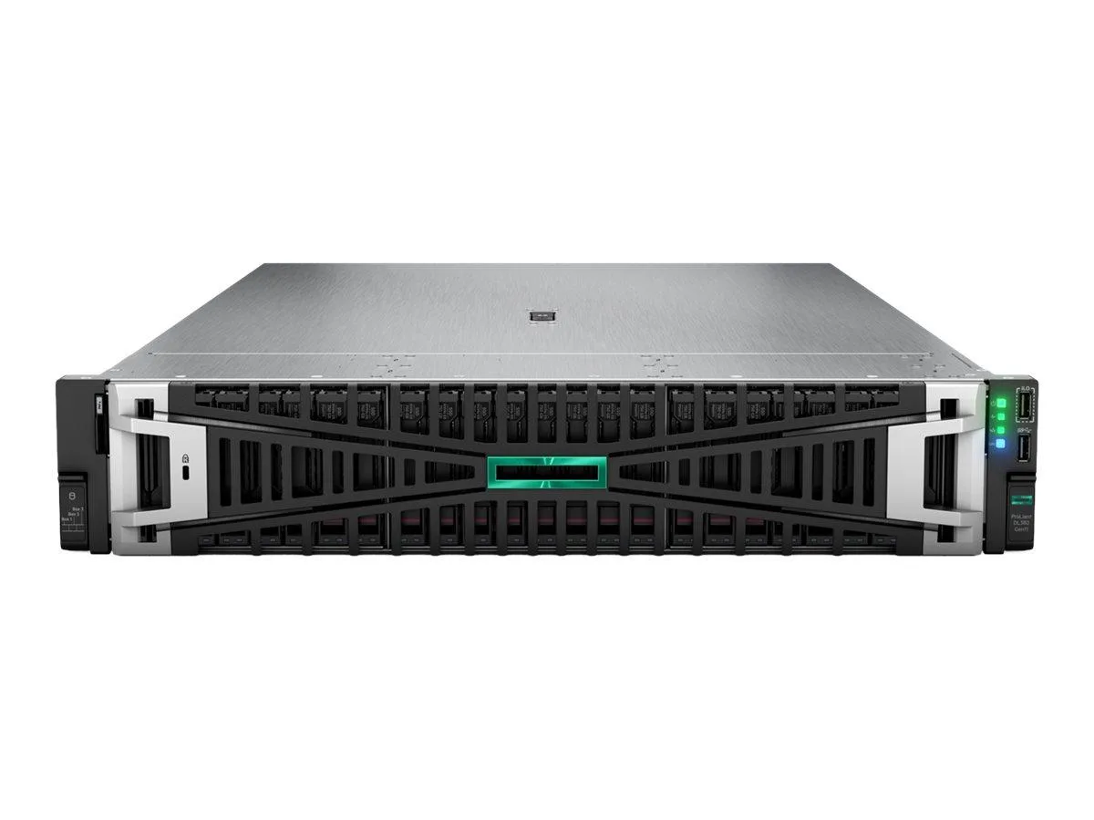 HPE HPE ProLiant DL380 G11 2U rack server Xeon Gold 6430 64 GB DDR5 8 SFF 1000 W P58417-B21 — product photo