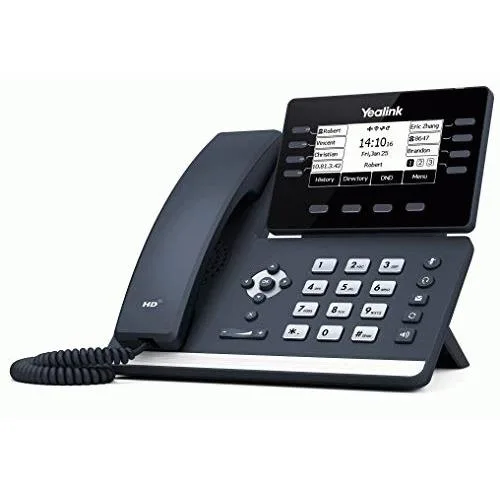 Yealink Network Technology Co., Ltd Yealink Network Technology Co., Ltd T53W VoIP 12 Accounts 3.7" USB 2.0 Wi-Fi Dual Gigabit PoE — product photo