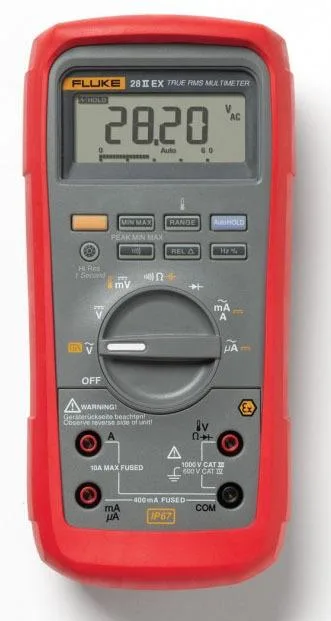 Fluke Fluke 28IIEX/ETL intrinsically safe digital multimeter measurement tool — product photo