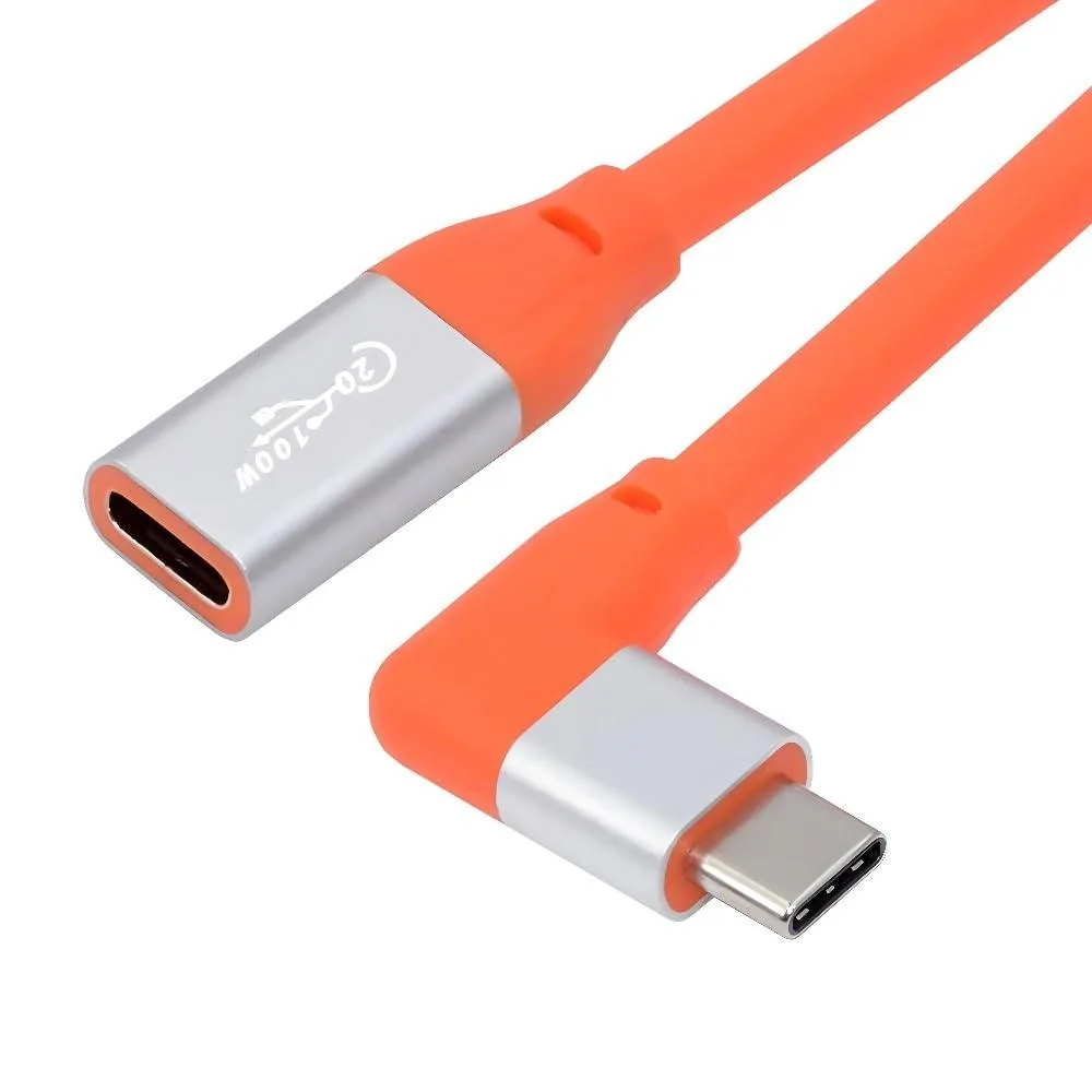 Fervit Fervit USB4 20Gbps Male-Female Angled Cable 30cm — product photo