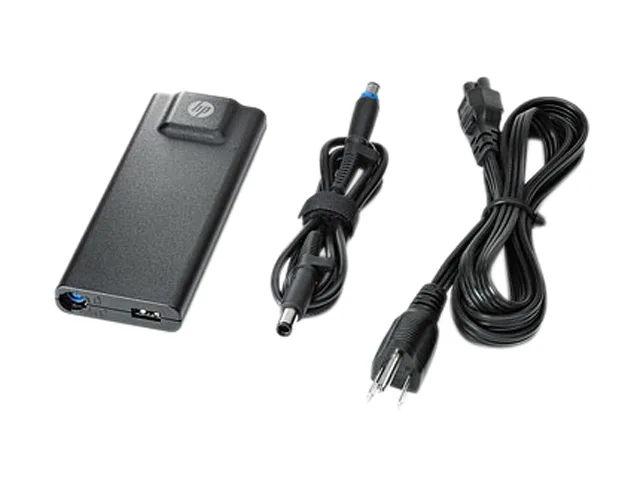 HP HP BT796UT#ABA 90W Slim AC Adapter with USB — product photo