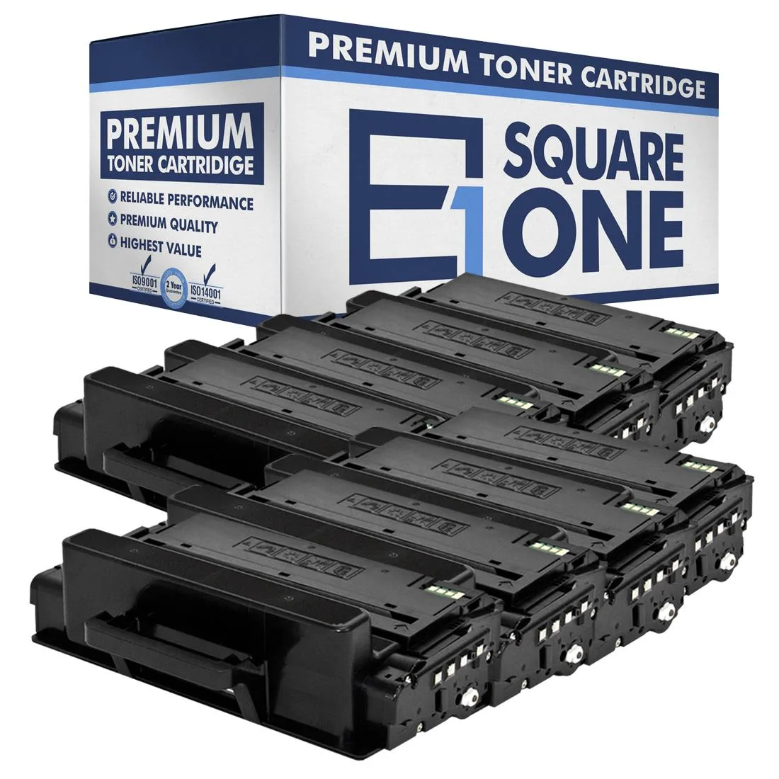 eSquareOne eSquareOne S1-SM-MLT-D203L-8 toner cartridge, Black, 8-Pack, 5000 pages — product photo