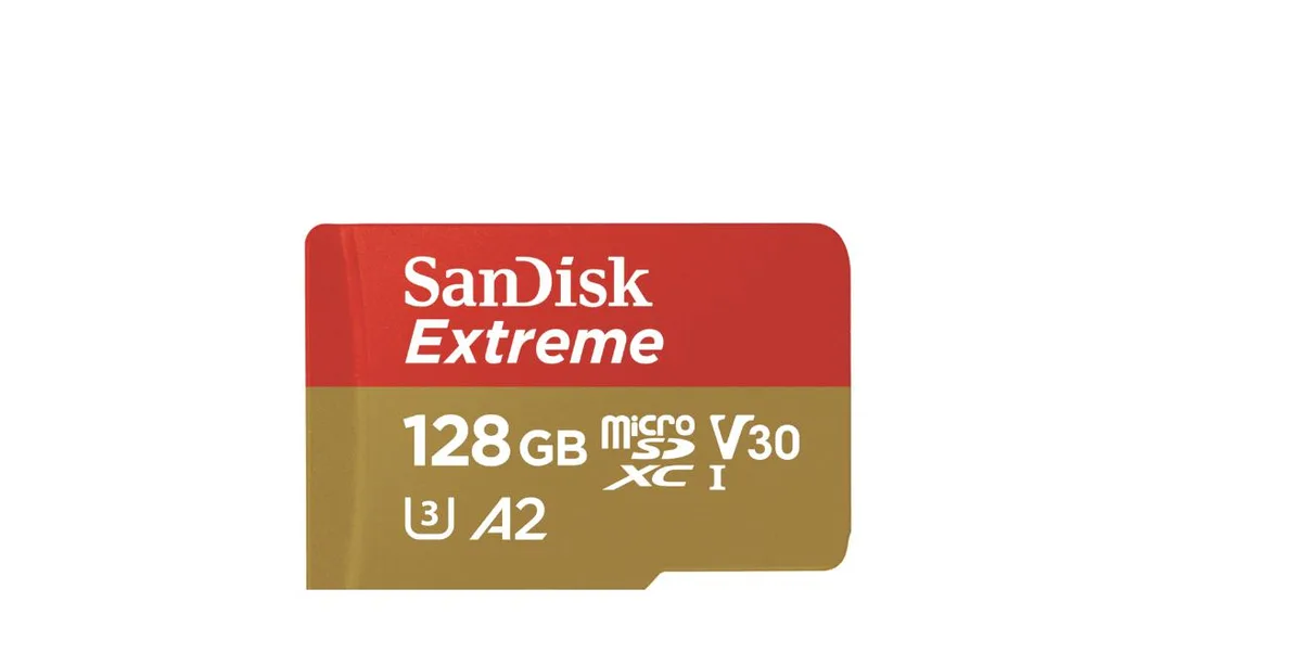SanDisk SanDisk Extreme 128GB MicroSDHC UHS-I 160MB/s U3 V30 A2 — product photo